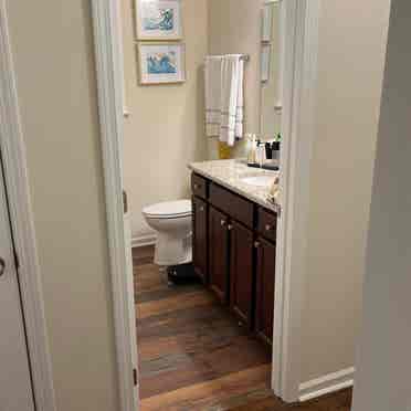 Room and private bath