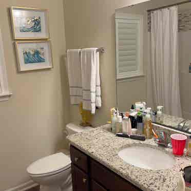 Room and private bath