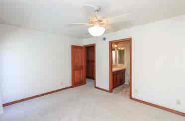 Masters bedroom with own bath
