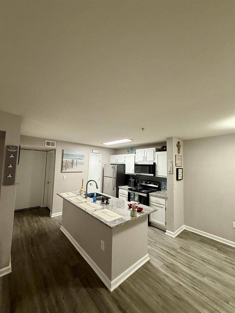Master bedroom with deep closet