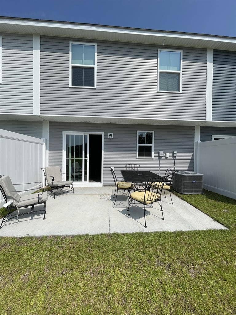New townhouse, close to the beach.
