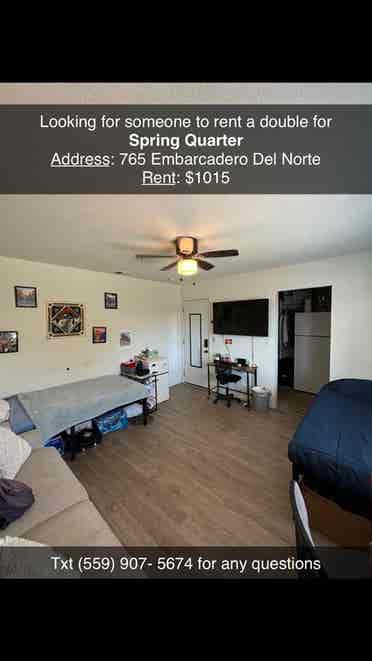 DOUBLE for Rent