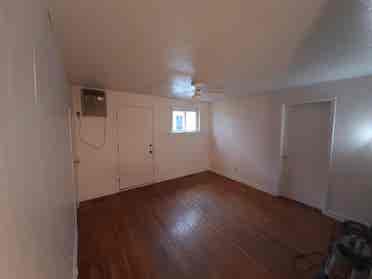 Back half of house on quiet street