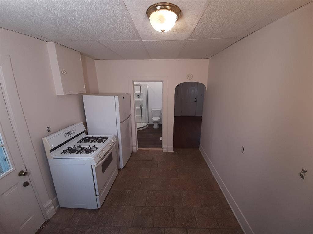 Back half of house on quiet street