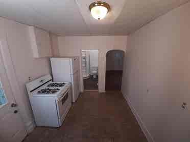 Back half of house on quiet street