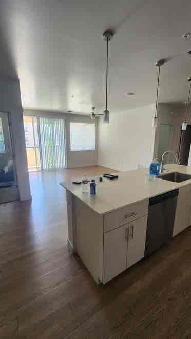 Bedroom with bathroom