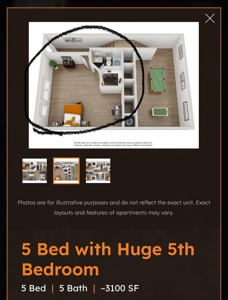 Sublease at Knox ridge!