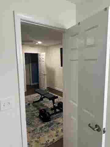 Spacious bedroom, private bath