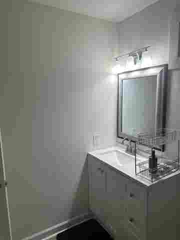 Spacious bedroom, private bath
