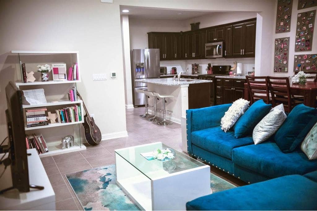 Guest bedroom in townhome!