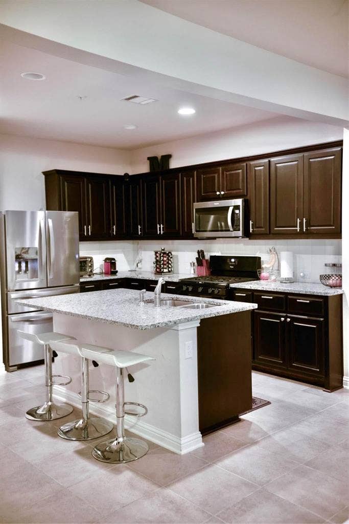 Guest bedroom in townhome!