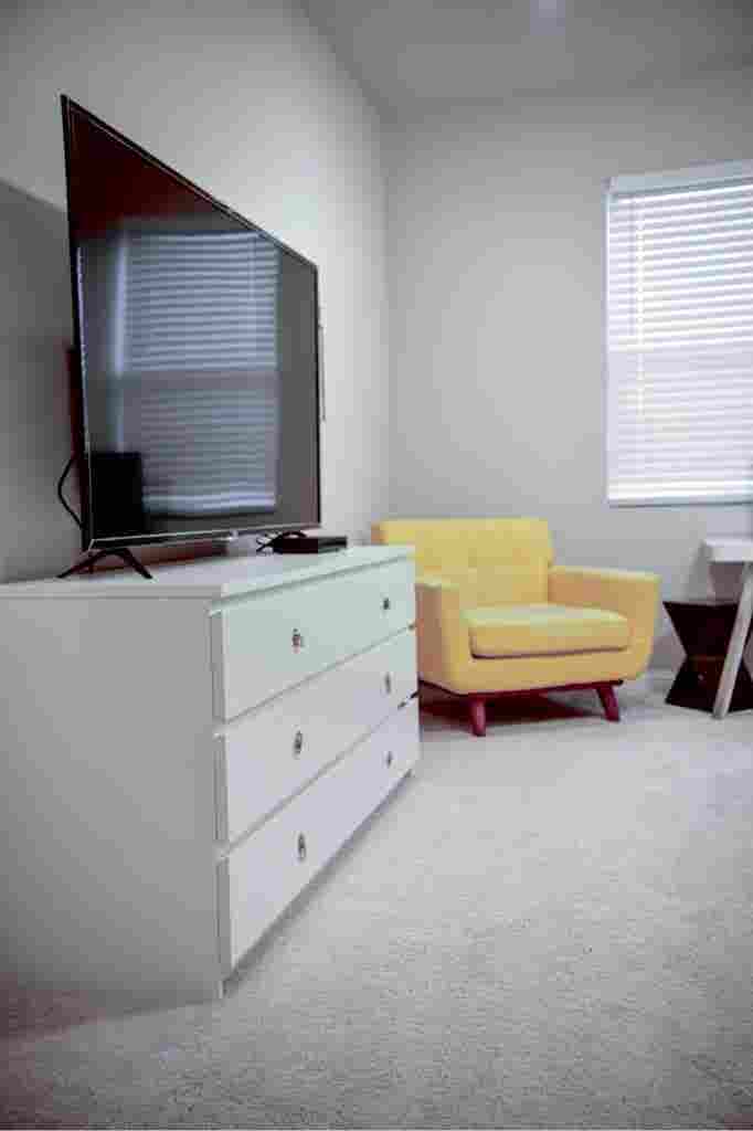 Master bedroom in townhome!