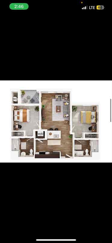 Room available May
