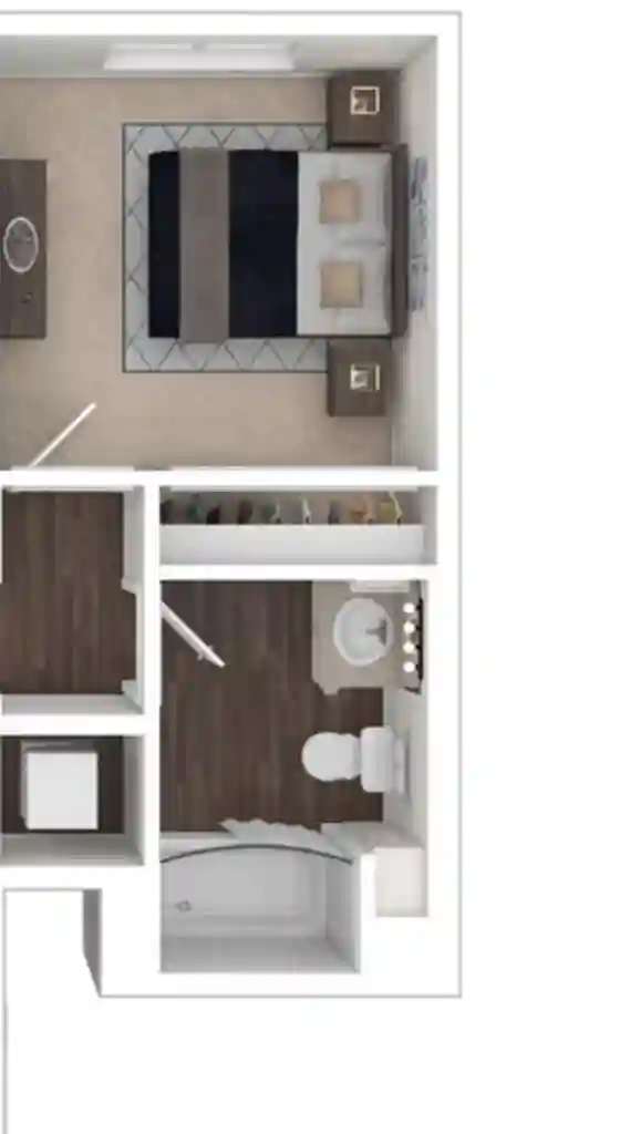 Room w/ Bath | Gym, Pool, Laundry