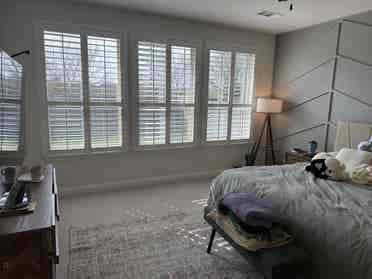 Master Bed/bath and office space