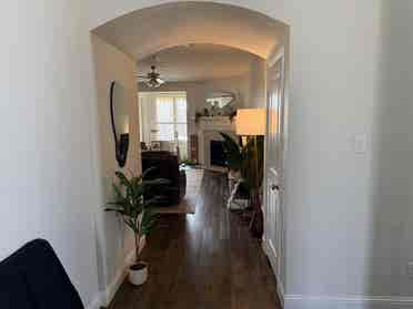 Master Bed/bath and office space