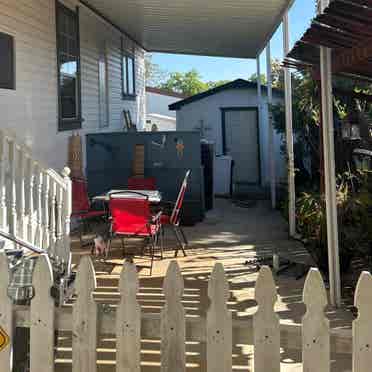 One bedroom for senior woman