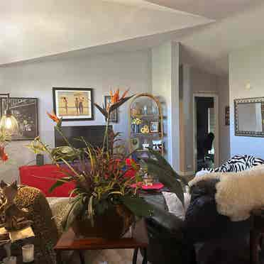 One bedroom for senior woman