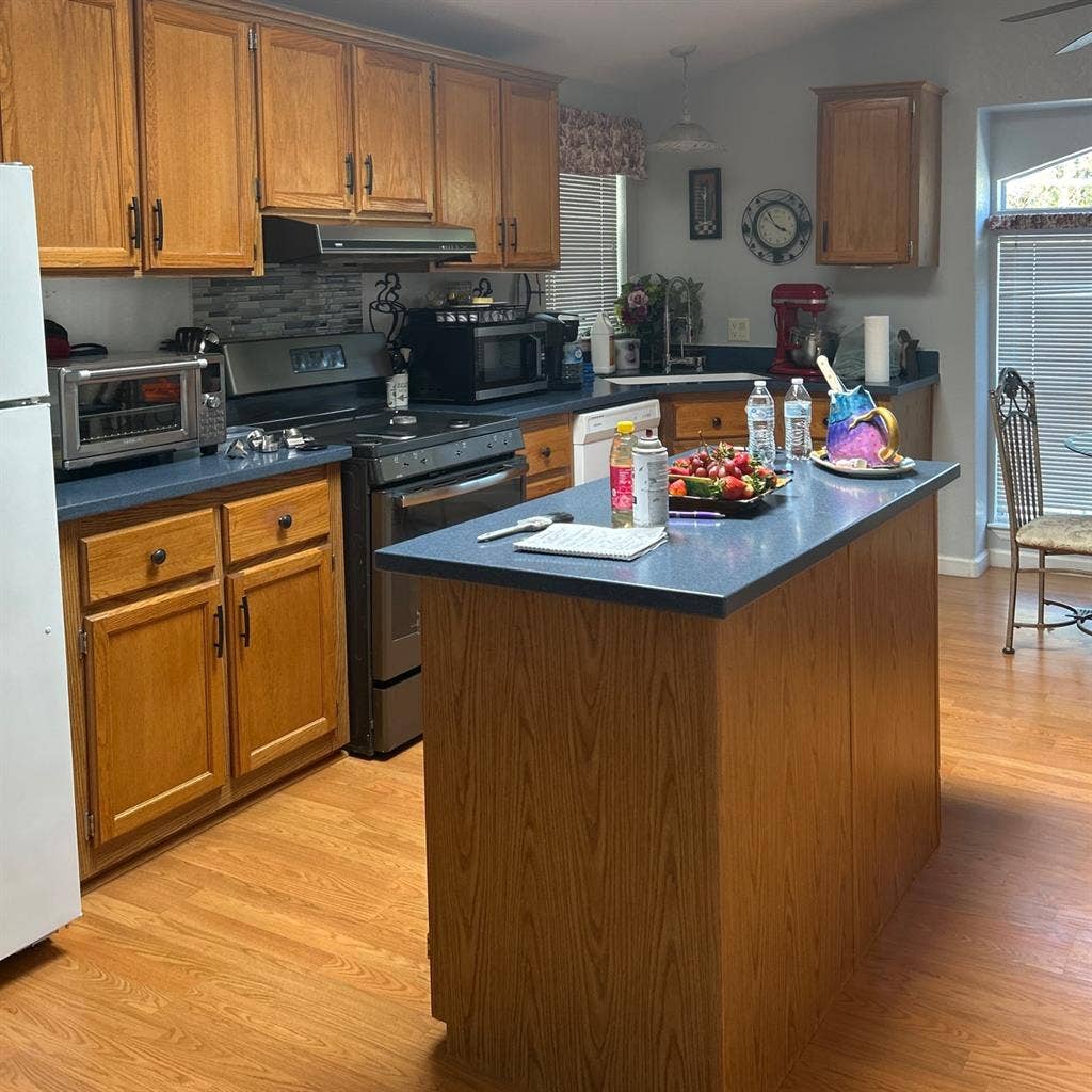 One bedroom for senior woman