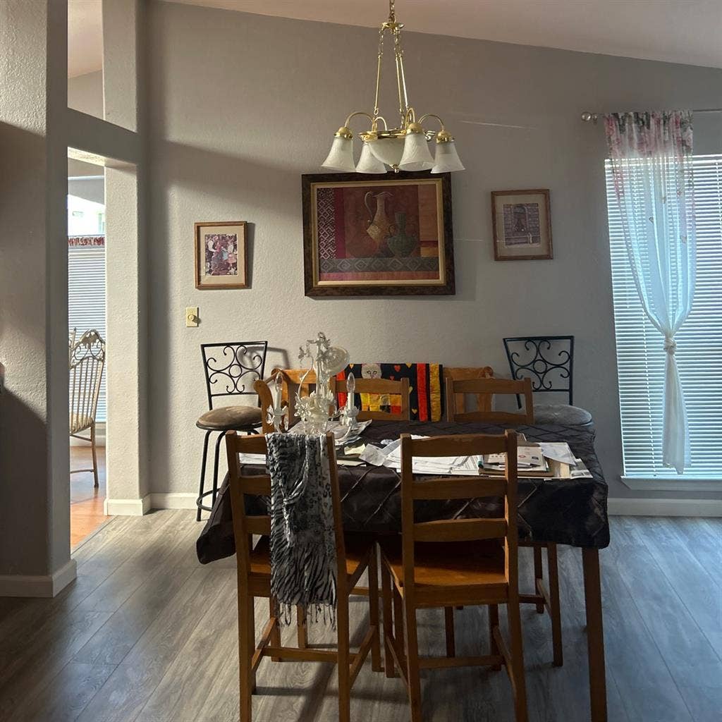 One bedroom for senior woman