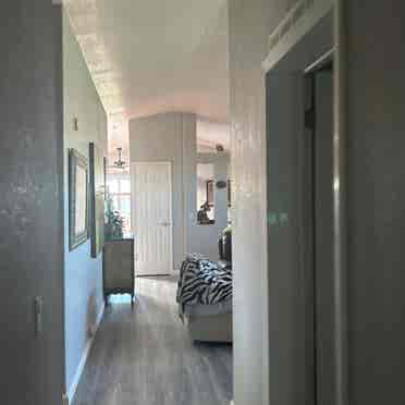 One bedroom for senior woman