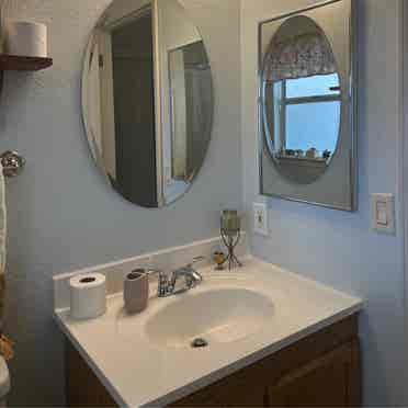 One bedroom for senior woman