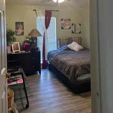 One bedroom for senior woman
