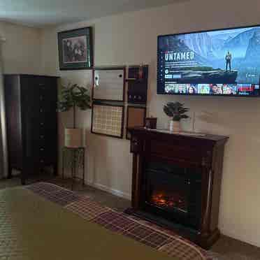 Fully furnished room for rent