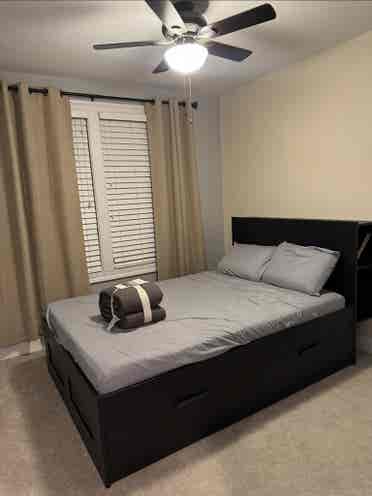 Private room for rent