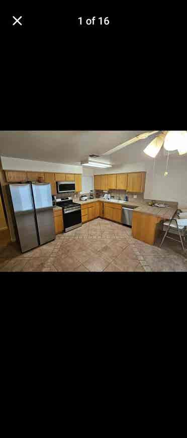 Room for rent, bath shared with one