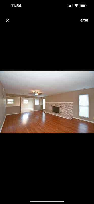 Room in a detached house