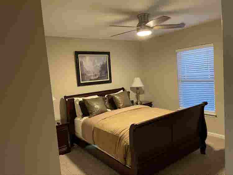Furnished Bedroom w/Waterpark Acces