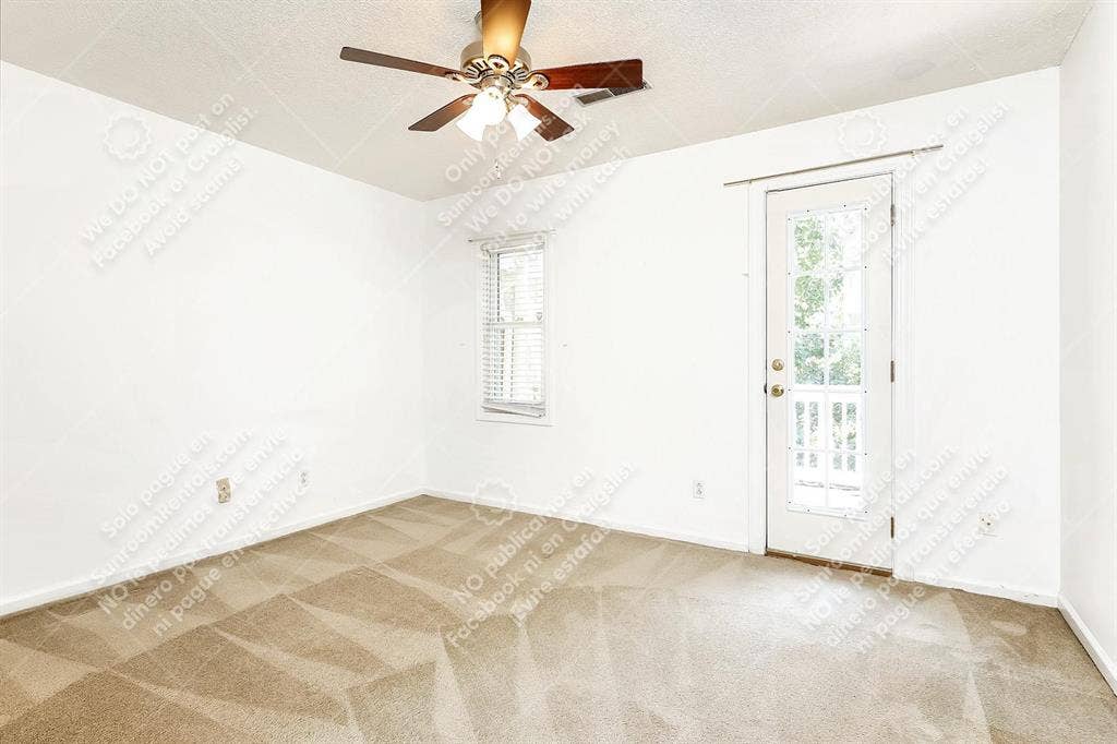 Bedroom with deck access!