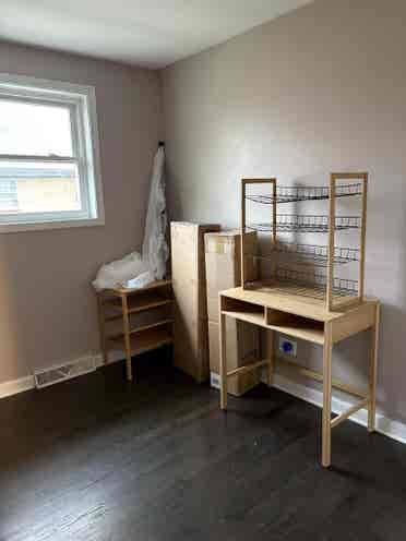 2 rooms + basement for rent