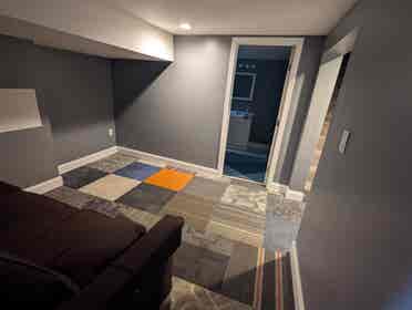 Basement Bedroom w/ Den & full bath