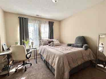 Room with private bathroom