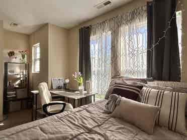 Room with private bathroom