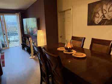 Furnished 2-bed apt in gated cmmty