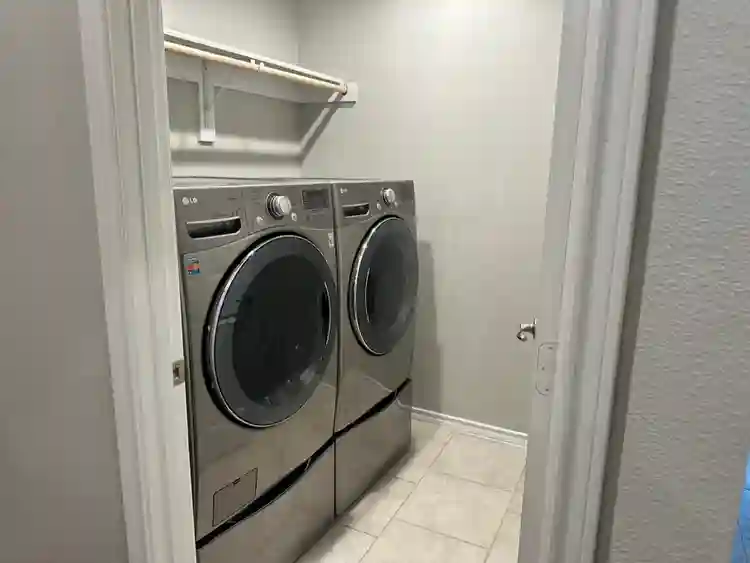 Furnished Bedroom w/ walk-in closet