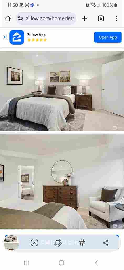 Nice clean room for rent unfurnishd