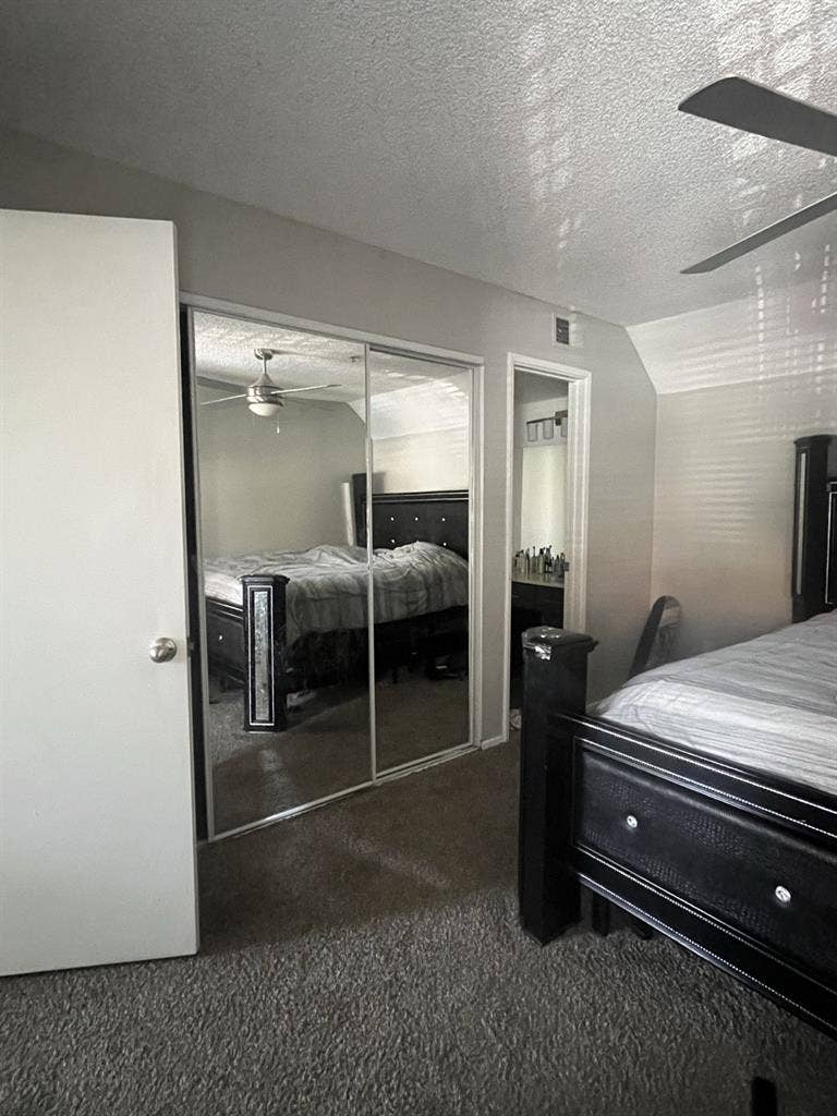 Furnished Bedroom with bathroom