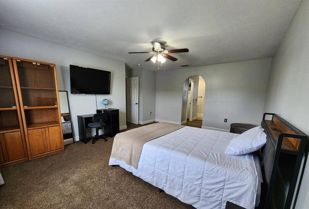 Furnished with private bathroom