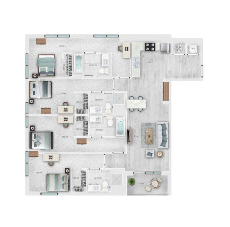 SUBLEASES NEEDED- 4BED 4 BATH