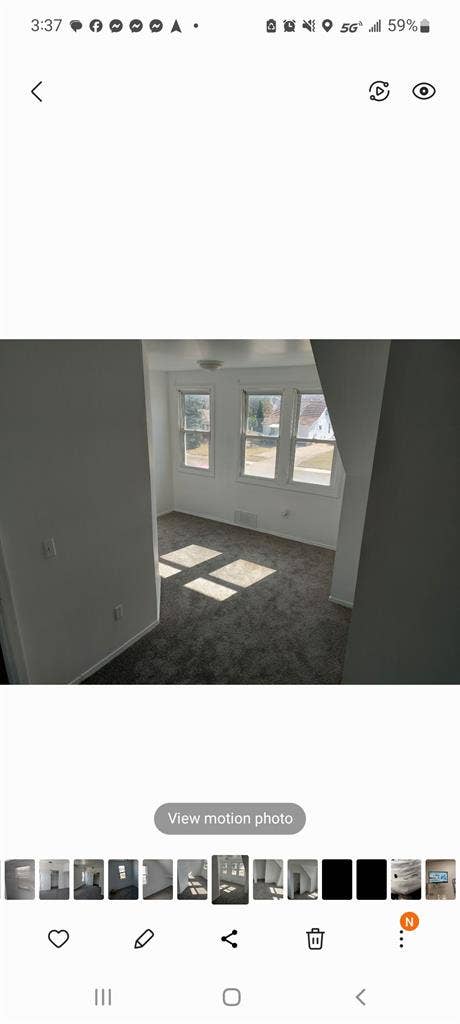 Beautiful sunny room