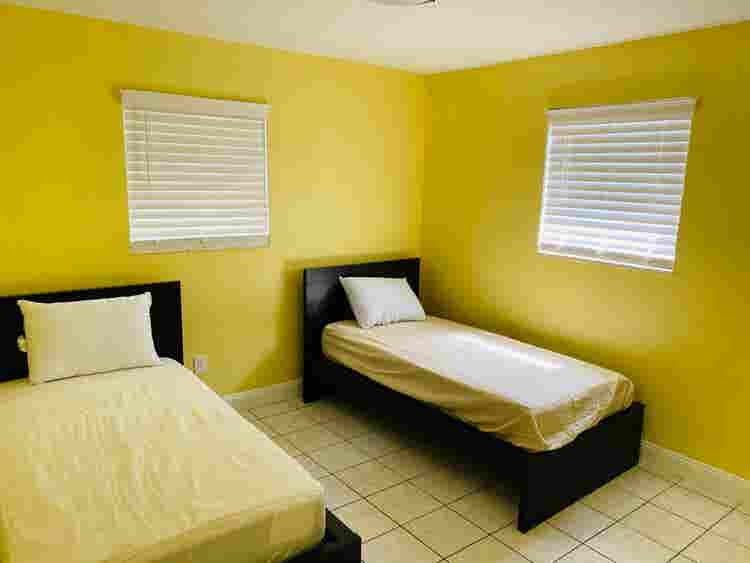 Shared  dorm style room