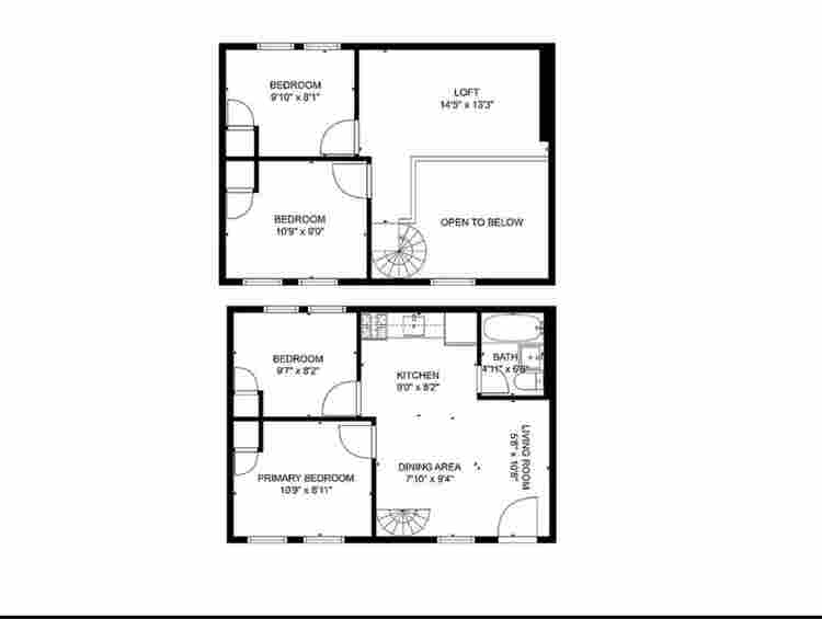 Bright Bedroom in Scholes St
