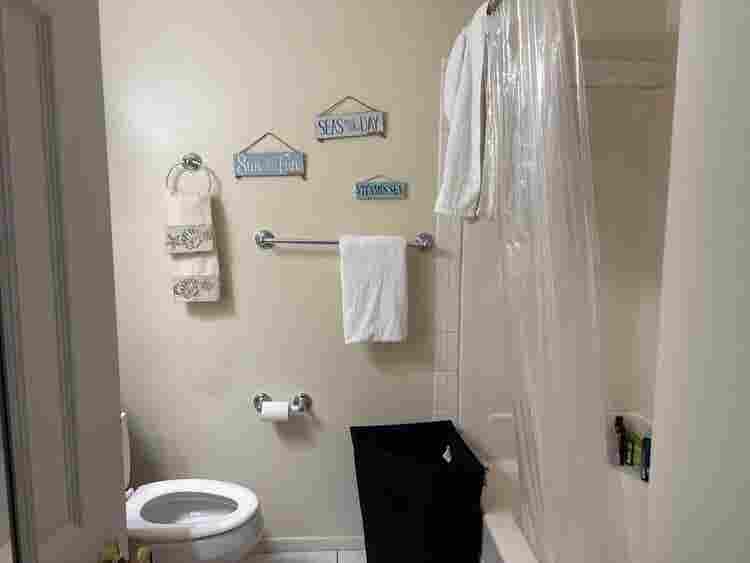 Large privateroom shared bath only.