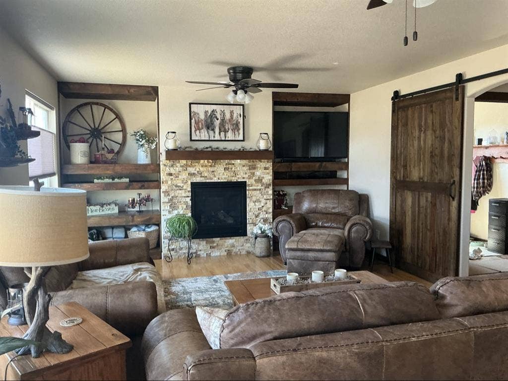 2 large bedrooms and private bath
