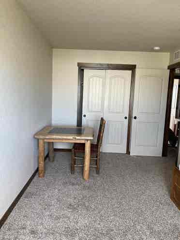 2 large bedrooms and private bath