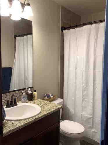 2 large bedrooms and private bath